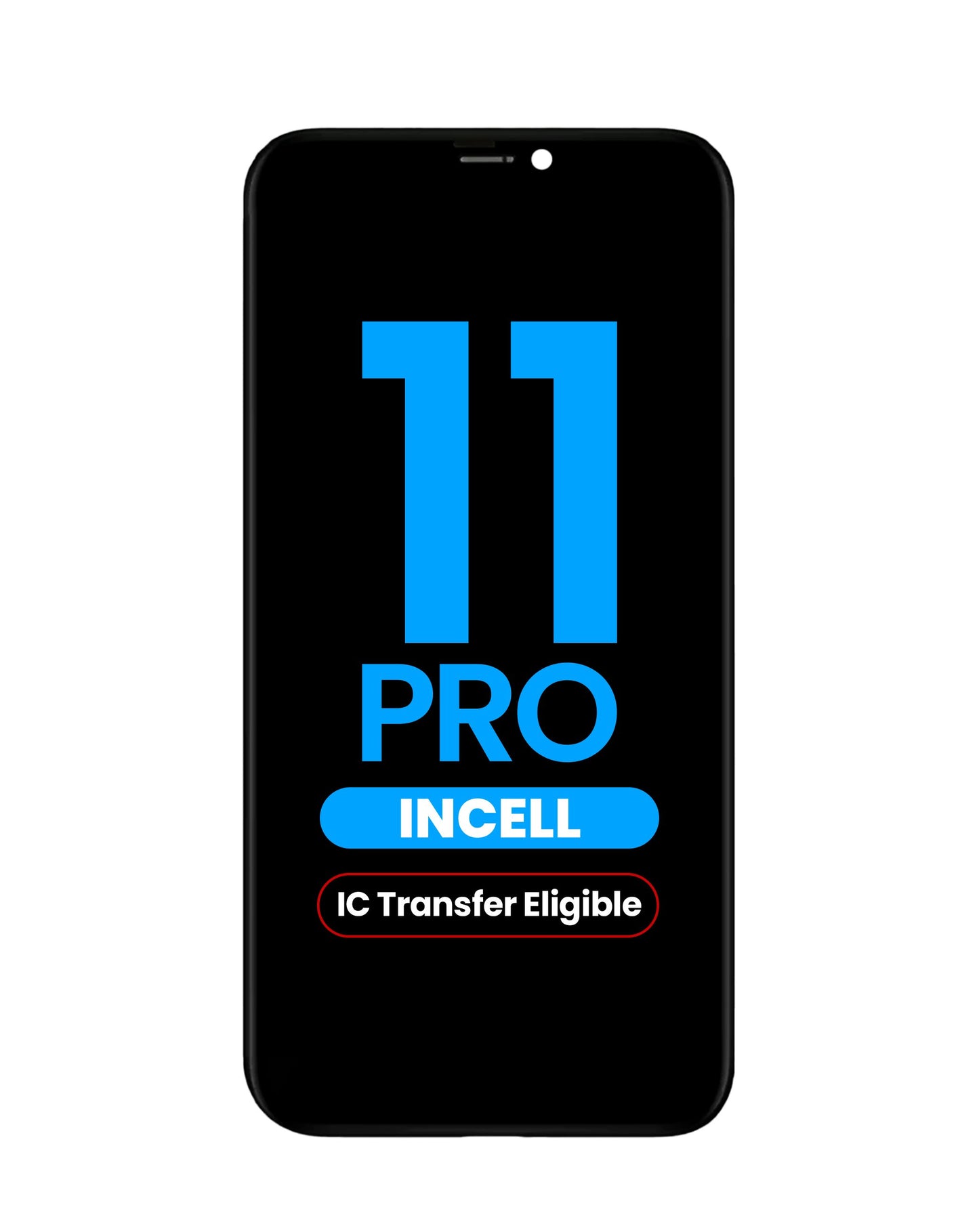LCD Assembly for iPhone 11 Pro (Aftermarket Incell / QV6) (IC Transfer Eligible)