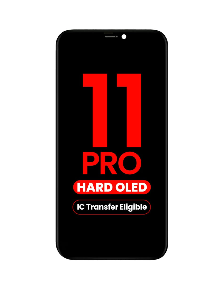 OLED Assembly for iPhone 11 Pro (Aftermarket QV8 / Hard) (IC Transfer Eligible)