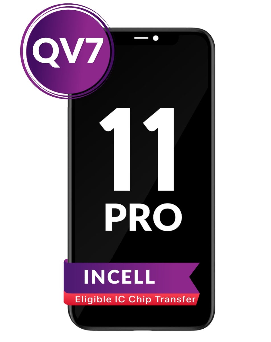 LCD Assembly for iPhone 11 Pro (Aftermarket Incell / QV7) (IC Transfer Eligible)