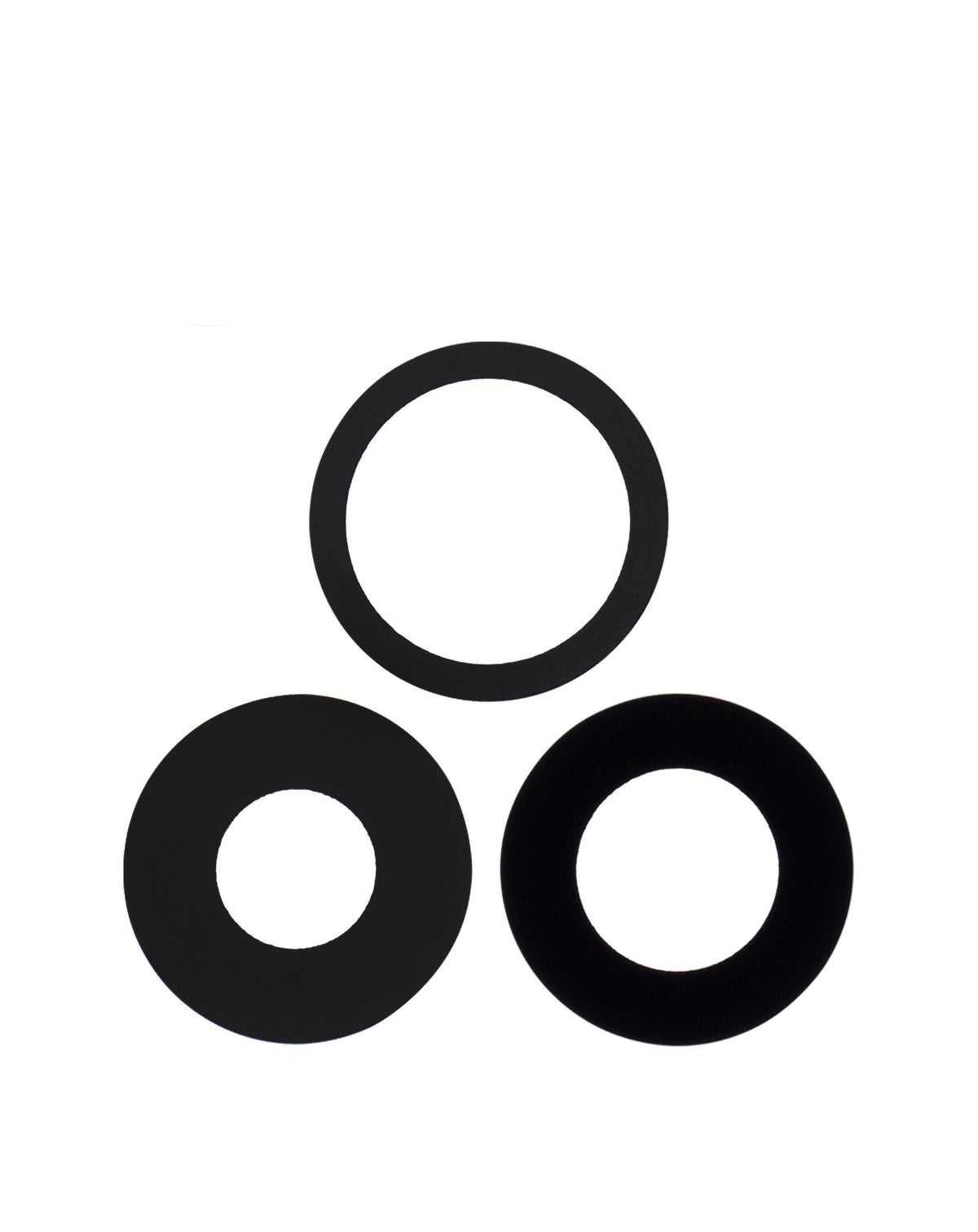 iPhone 13 Pro Max / 13 Pro Back Camera Lens with Adhesive Tape (Pack of 5) (3 Piece Set) (Premium)