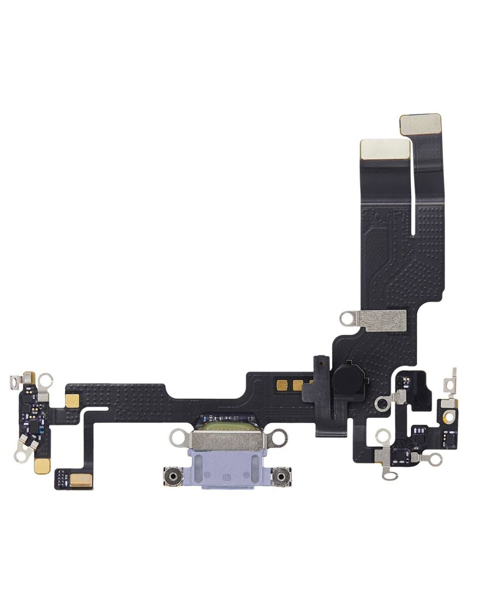 Charging Port Flex Cable for iPhone 14 (DEEP PURPLE) (Premium)