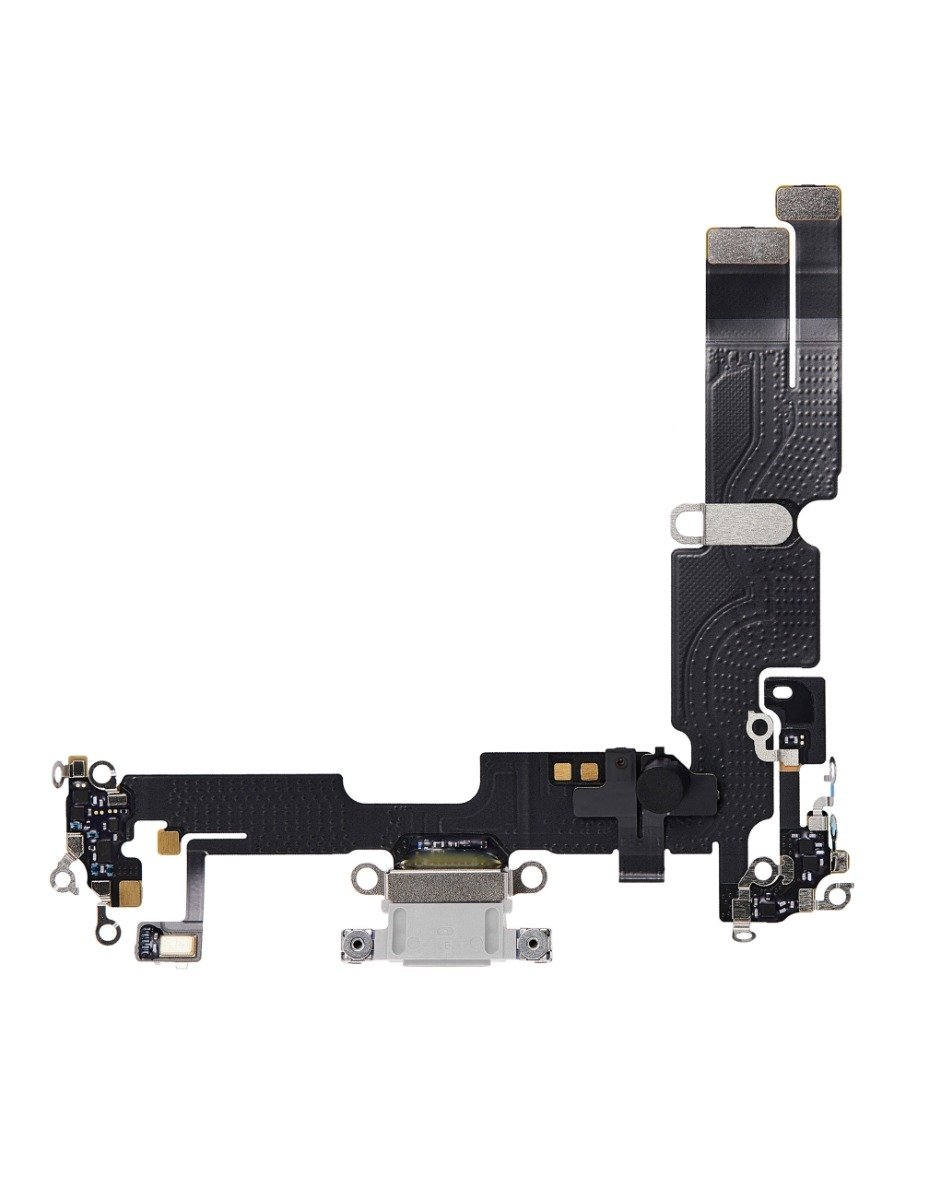 Charging Port for iPhone 14 Plus (White)(Aftermarket)