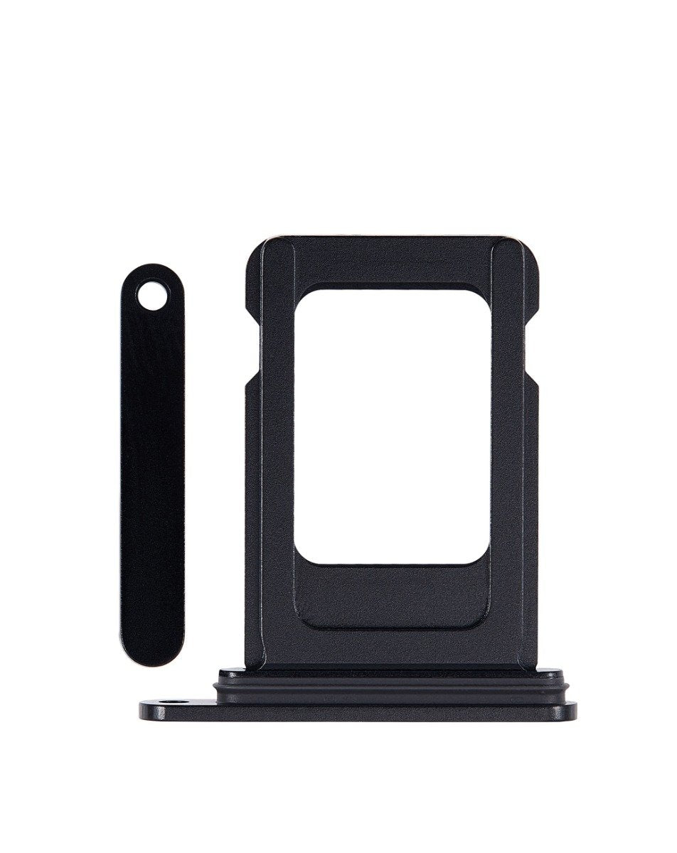 iPhone 15 / 15 Plus Single Sim Tray (Black)