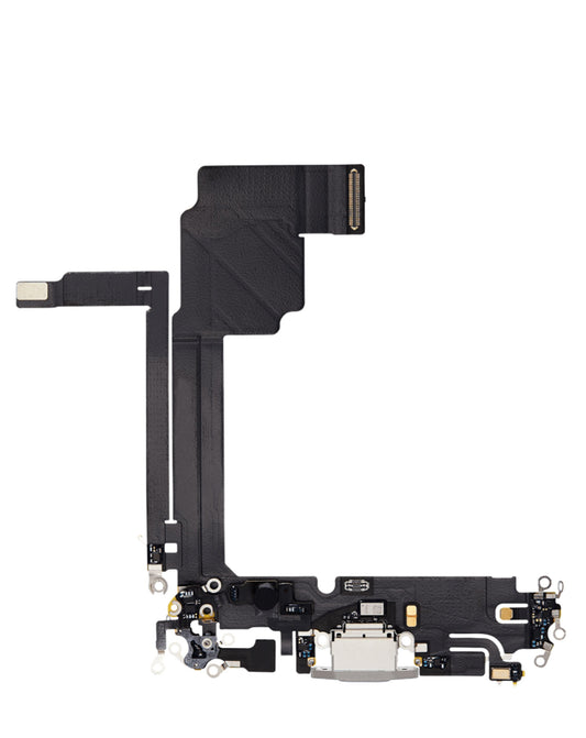 iPhone 15 Pro Max Charging Port (Titanium White) (Aftermarket)