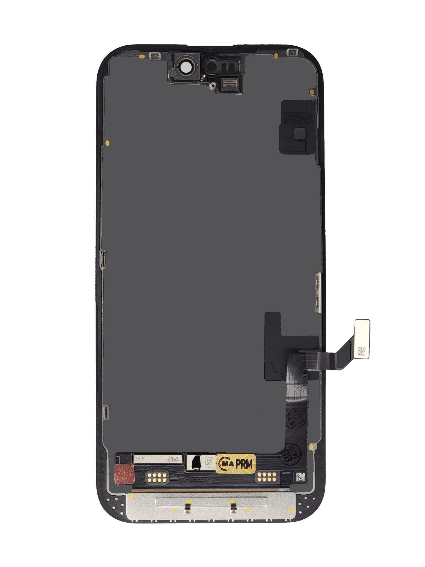 OLED Assembly with Proximity Sensor Flex Pre-Installed for iPhone 15 (Service Pack)