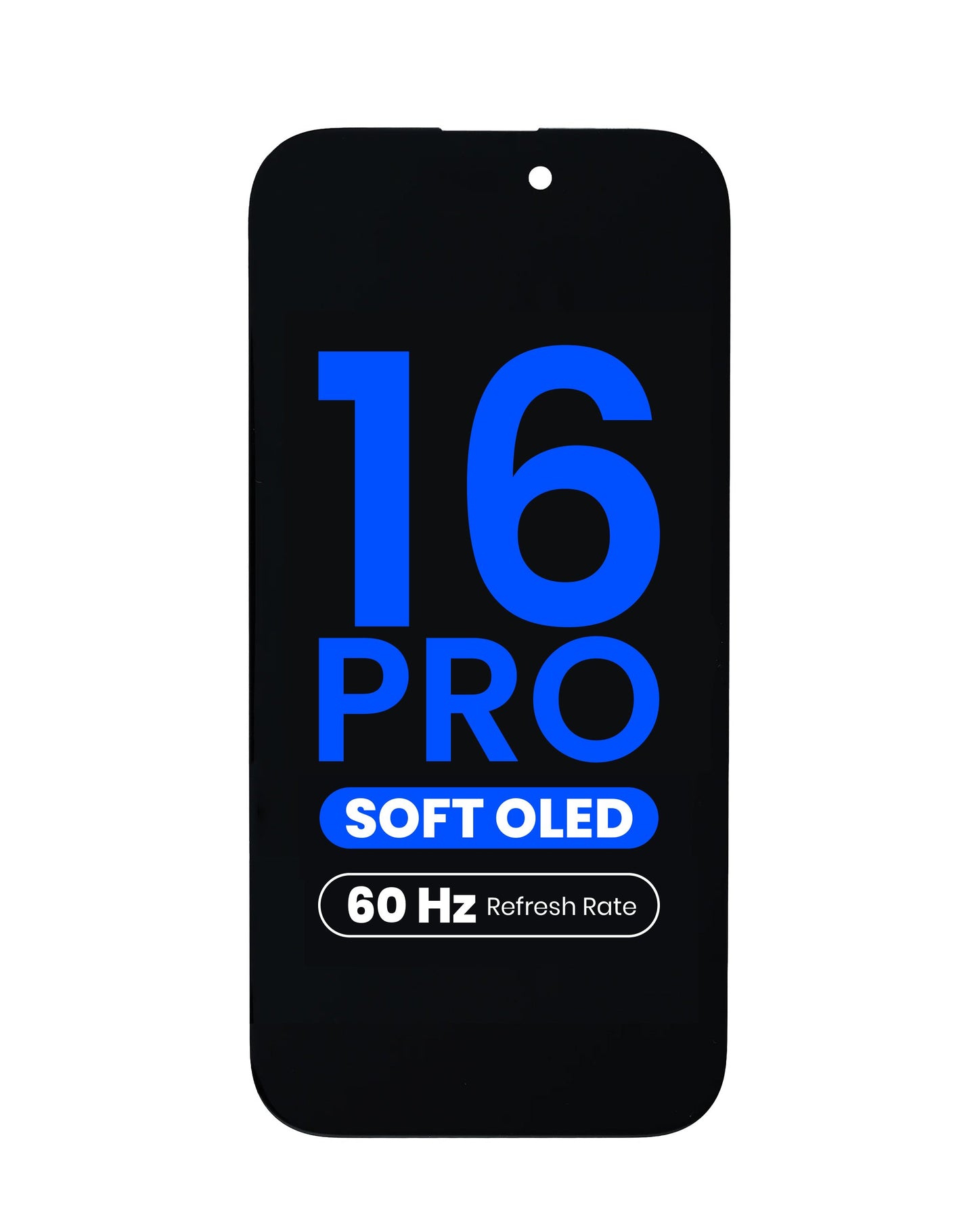 OLED Assembly for iPhone 16 Pro (Aftermarket Soft / 60HZ)