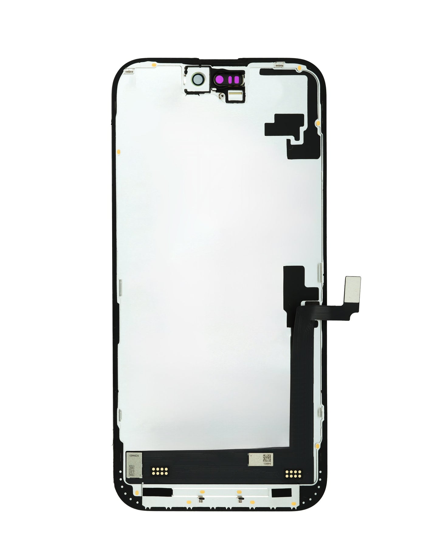 OLED Assembly for iPhone 16 Plus (Aftermarket QV8 / Soft) (Exclusive OLED Breakage Warranty)