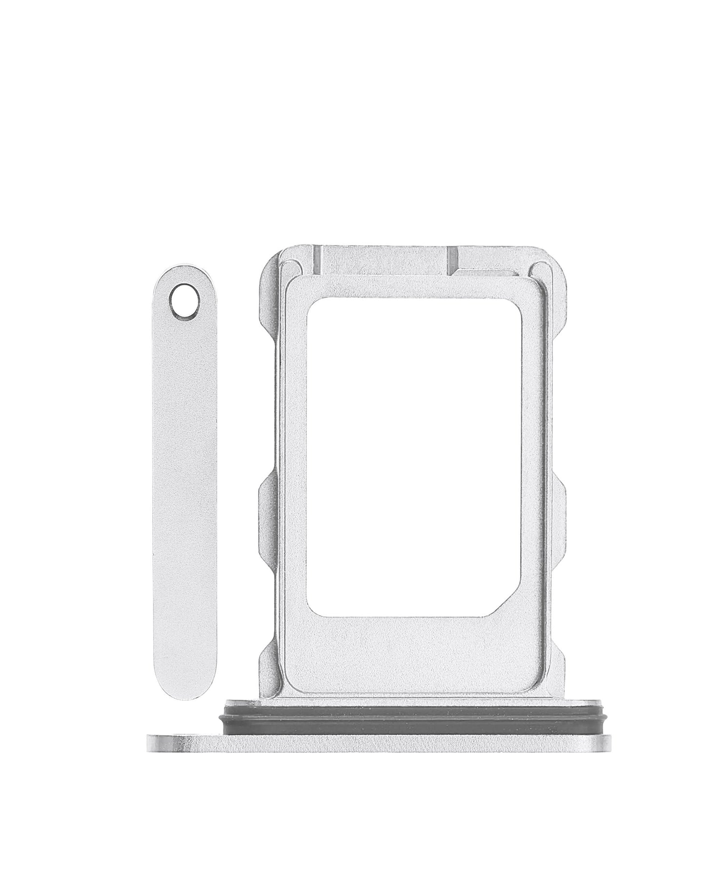 Single Sim Card Tray for iPhone 16 Pro / 16 Pro Max (WHITE TITANIUM)