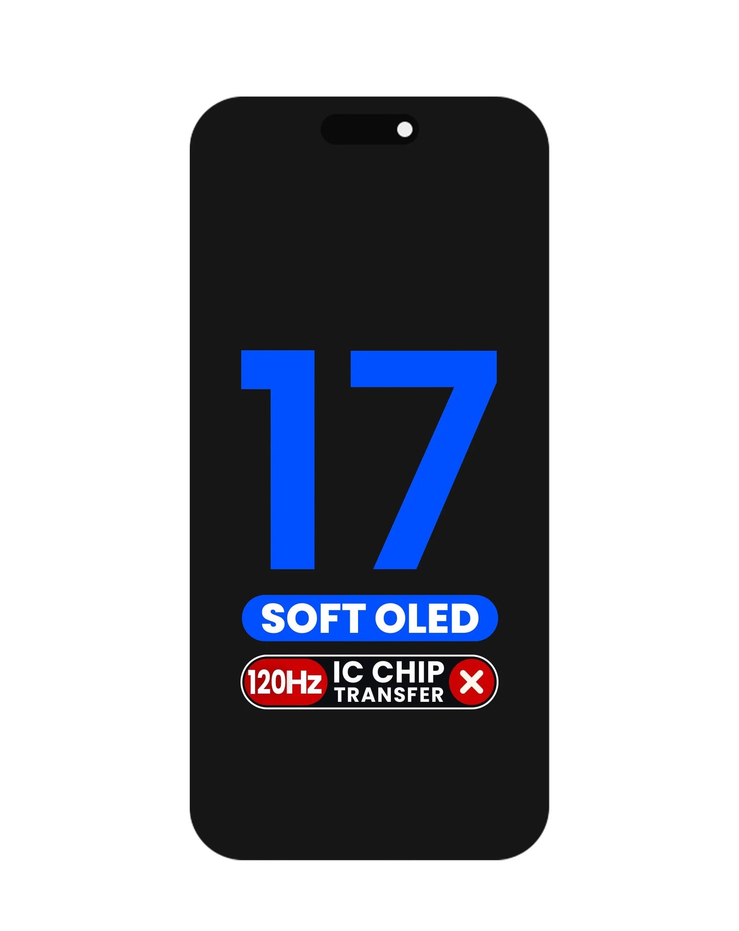 OLED Assembly for iPhone 17 (Aftermarket Pro Soft / 120HZ)