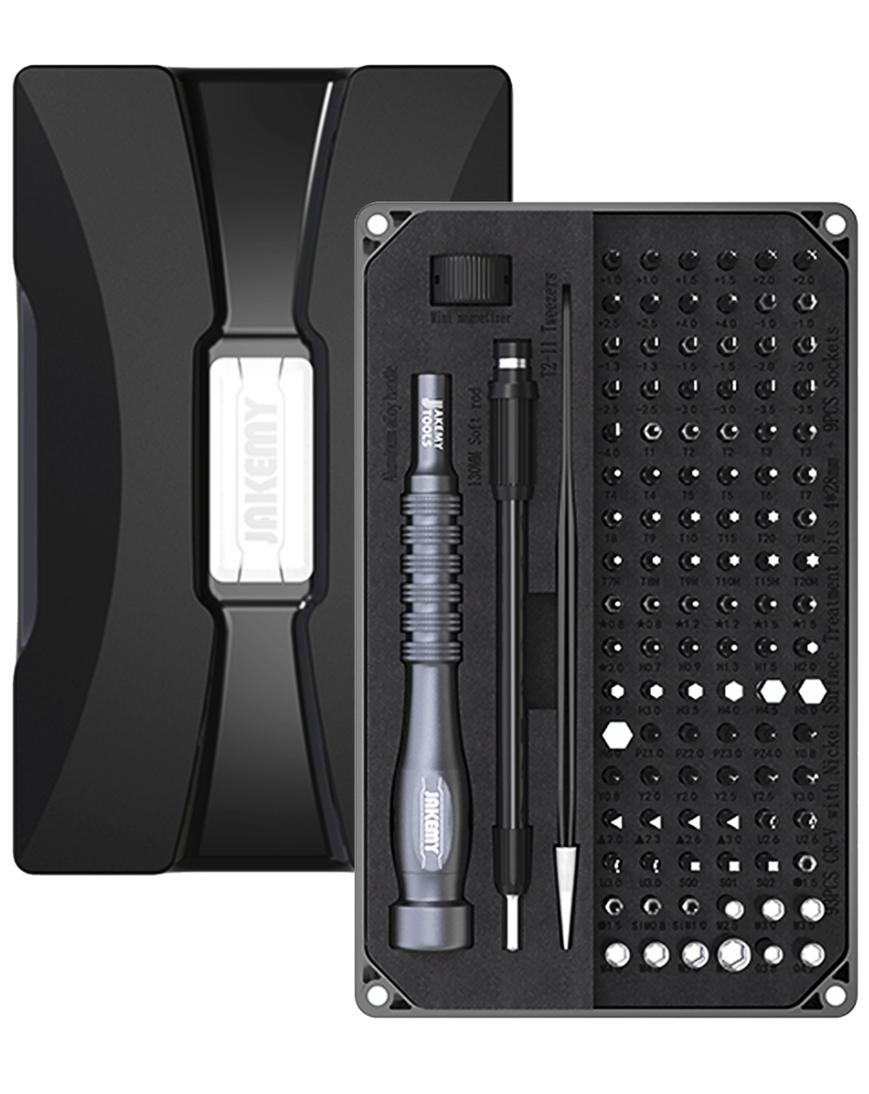 JAKEMY JM-8177 (106In1) Professional And Precision Aluminium Alloy Handle Screwdriver Set