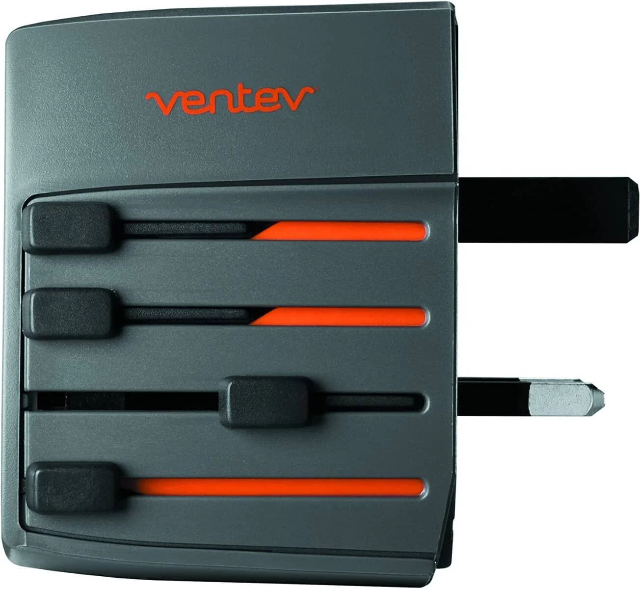 Ventev Global ChargingHub 300 Dual USB A Wall Adapter (12W) (GRAY)