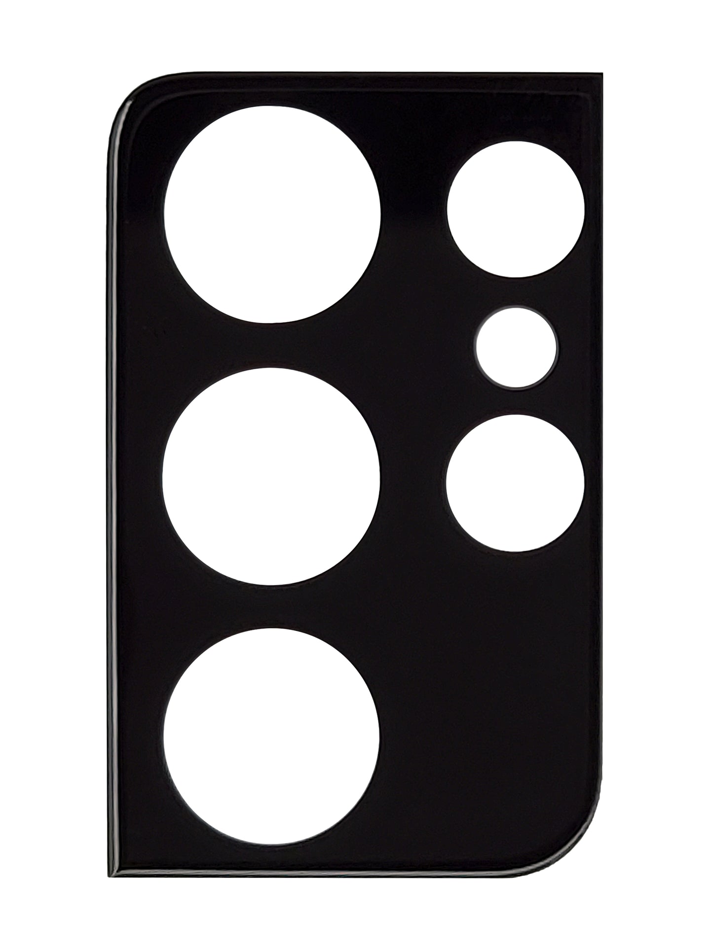Samsung S21 Ultra Back Camera Glass Protector (Black)