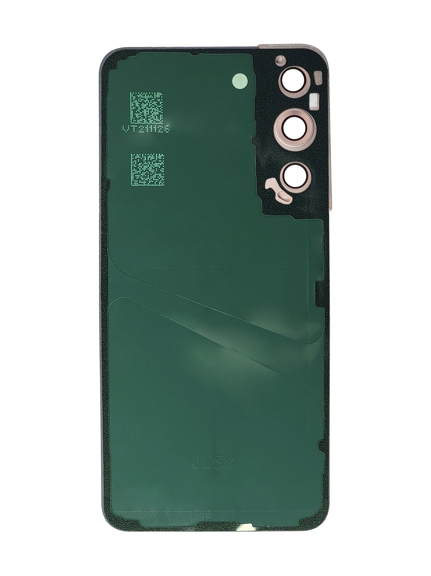 Samsung S22 Back Cover (Pink Gold)