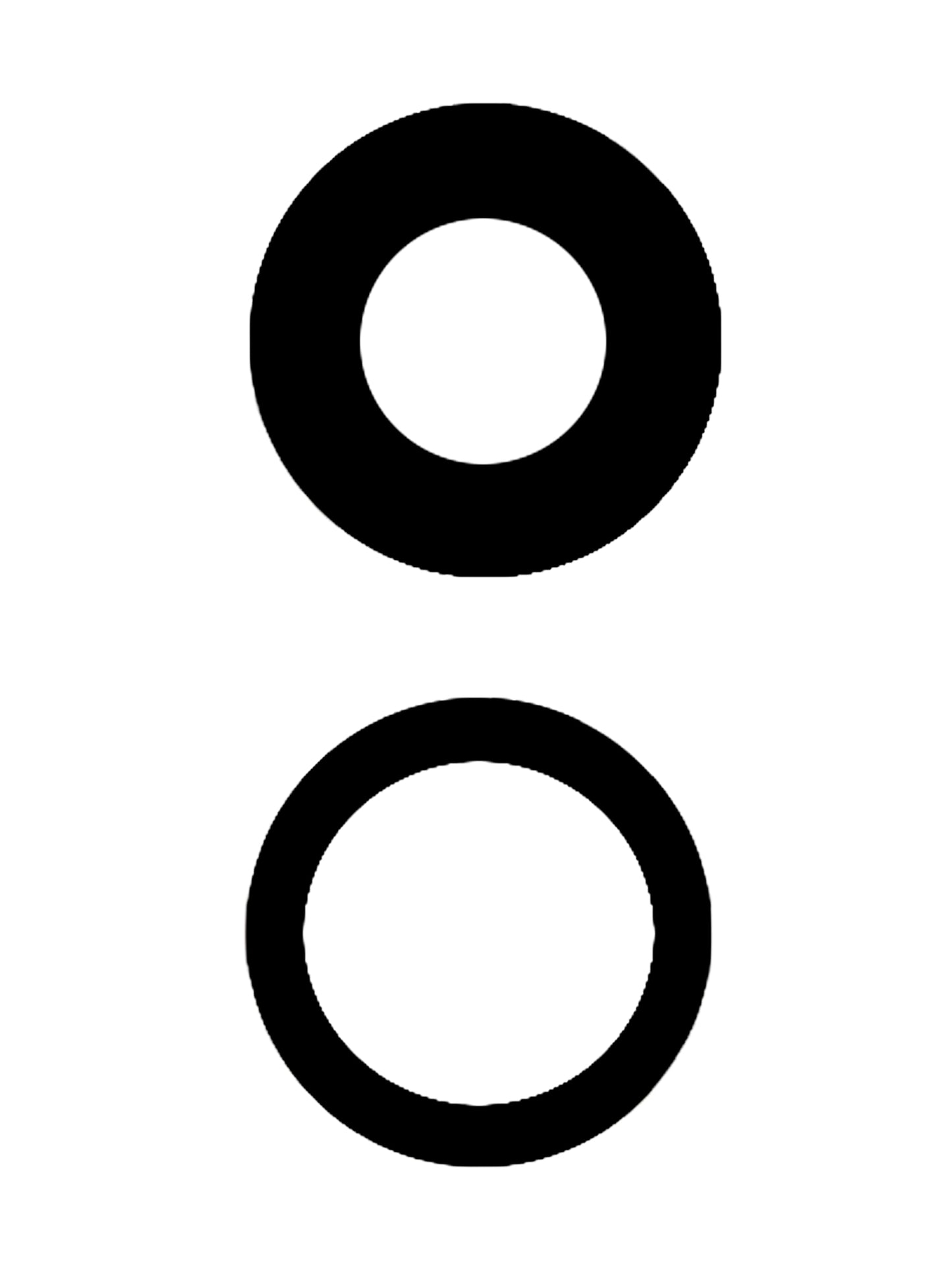 iPhone 11 Camera Lens (2 Piece Set)(Aftermarket)(Pack of 5)