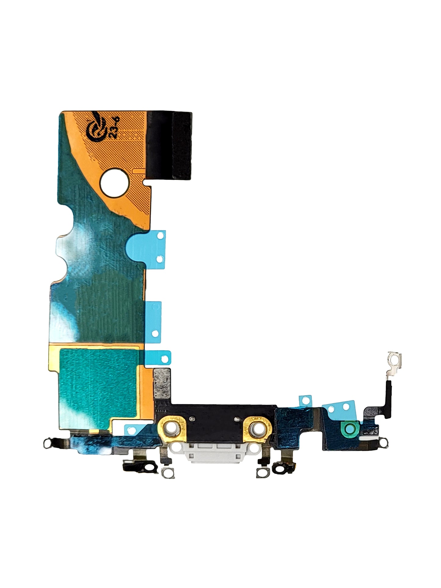 Charging Port Flex Cable for iPhone SE (2020) (WHITE) (Premium)
