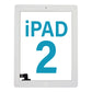 iPad 2 Digitizer (Aftermarket) (White)