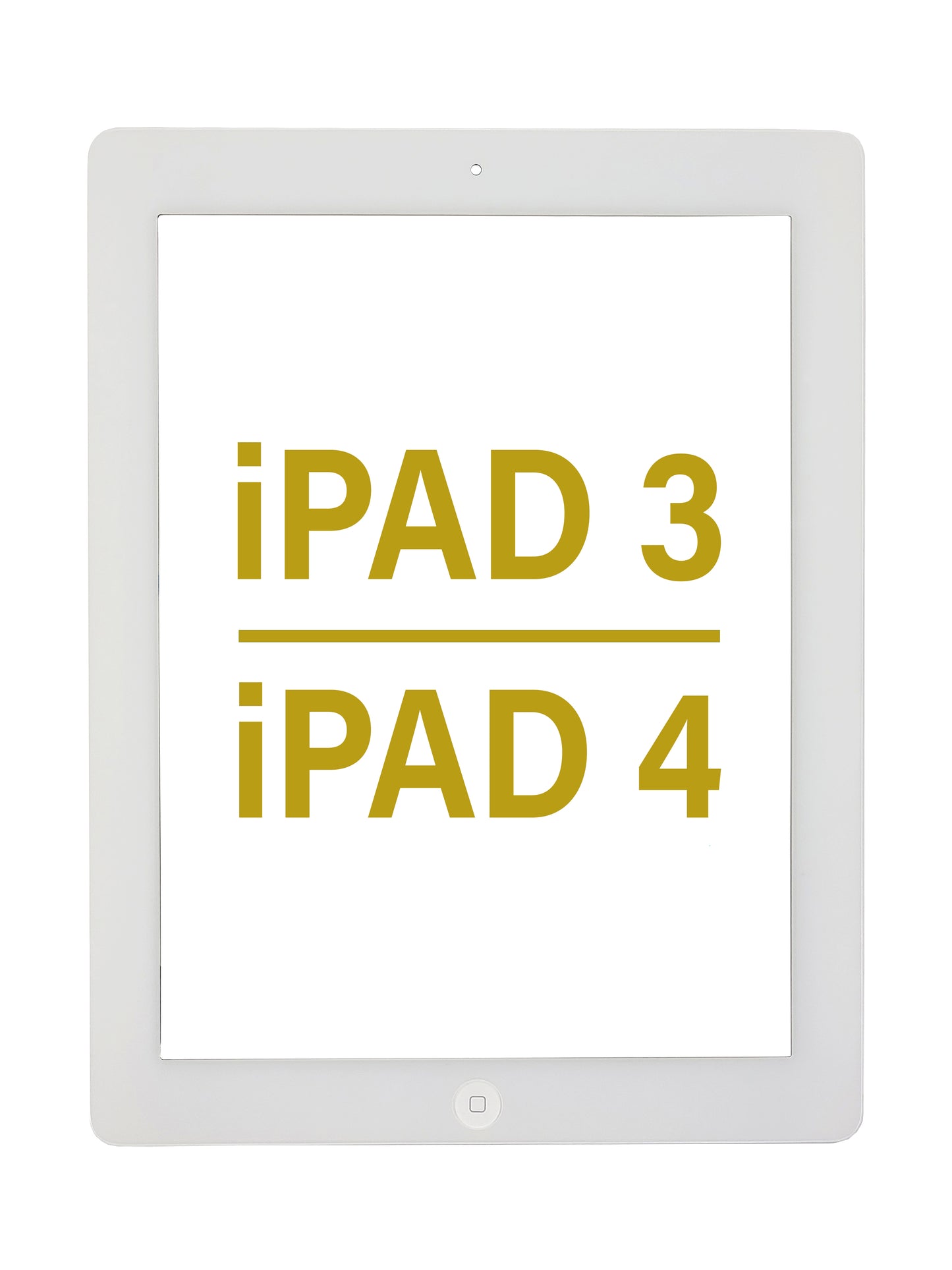 Digitizer Assembly for iPad 3 / iPad 4 (WHITE) (Premium)