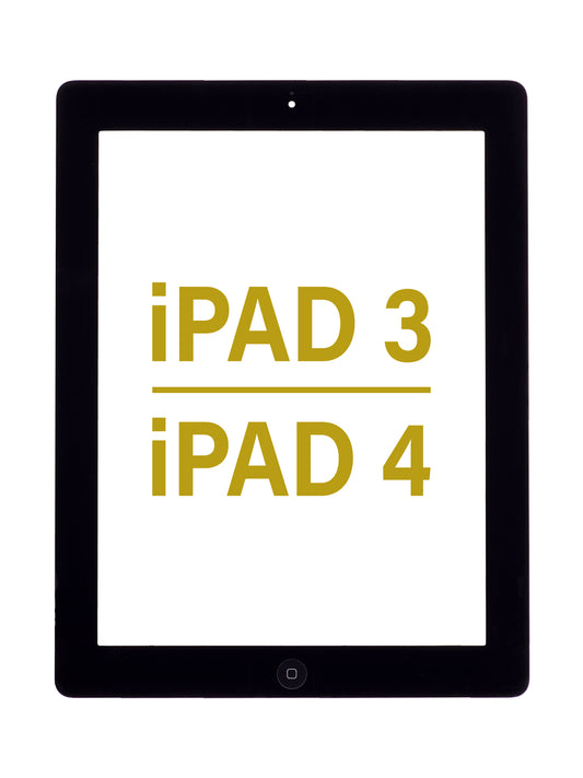 Digitizer Assembly for iPad 3 / iPad 4 (BLACK) (Premium)
