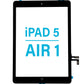 iPad Air 1 Digitizer (Home Button Pre-Installed) (Aftermarket) (Black)