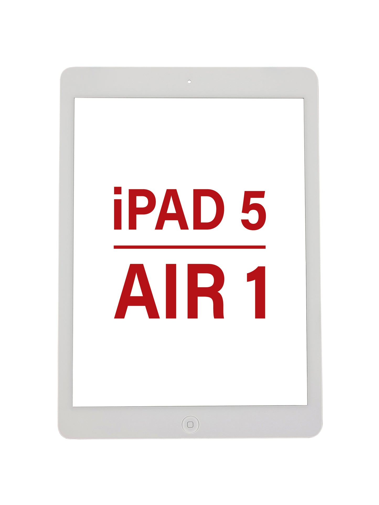 Quantum+ iPad 5 (2017) / Air 1 Digitizer Assembly (WHITE) (Air 1 Home Button Pre-Installed)
