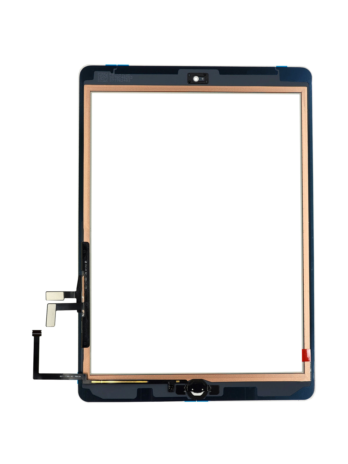 Standard+ iPad 5 (2017) / Air 1 Digitizer Assembly (WHITE) (Air 1 Home Button Pre-Installed)