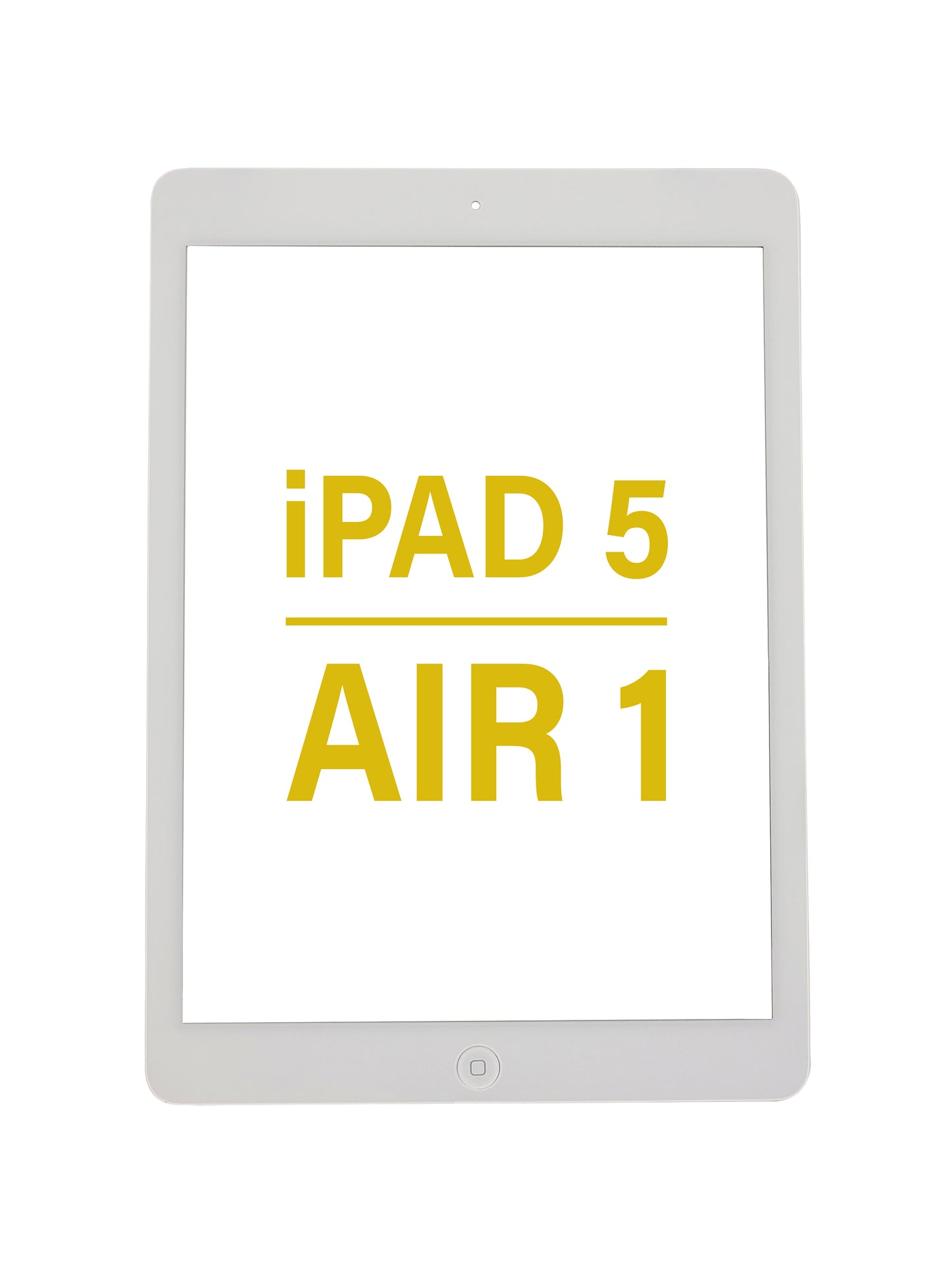 Digitizer Assembly for iPad 5 / Air 1 (Home Button Pre-Installed) (WHITE)(Premium)