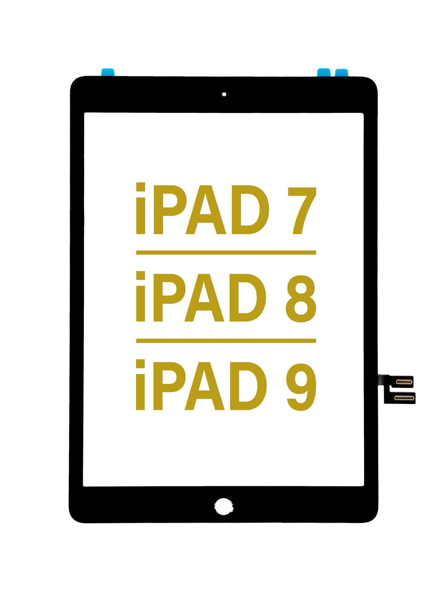 iPad 7 / iPad 8 / iPad 9 Digitizer (Premium) (Black)