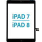 iPad 7 / iPad 8 Digitizer (Home Button Pre-Installed) (Aftermarket) (Black)