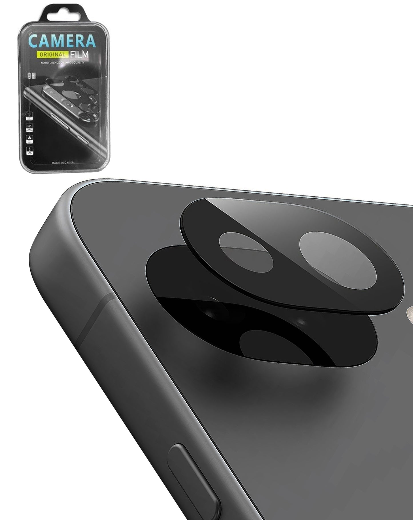 Back Camera Tempered Glass for Google Pixel 10A (BLACK)