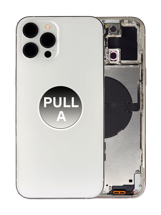 iPhone 12 Pro Max Housing (Pull Grade A) (Silver)