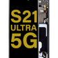 SGS S21 Ultra (5G) Screen Assembly (With The Frame) (Service Pack) (Phantom Black)
