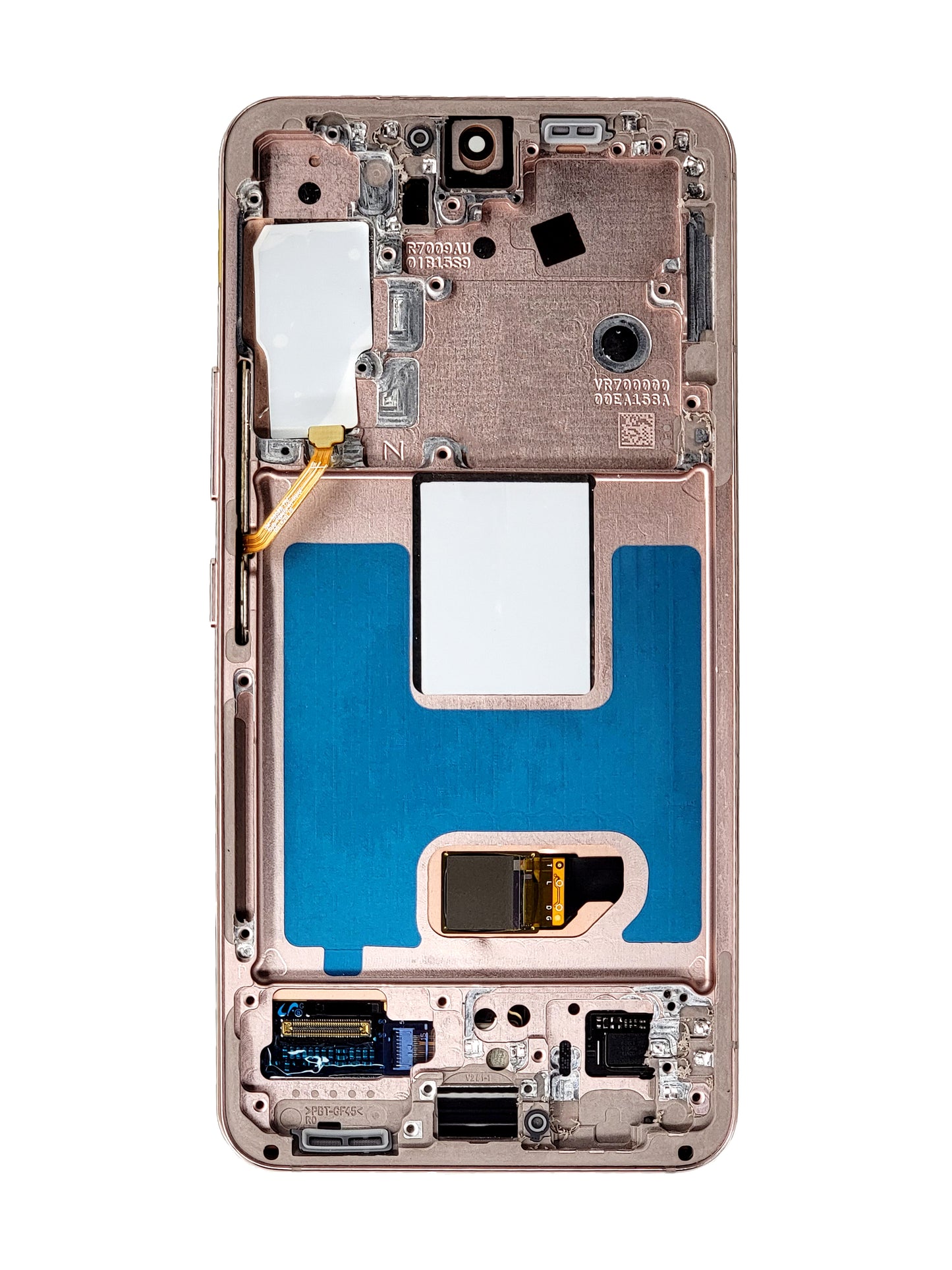 OLED Assembly with Frame for Galaxy S22 (S901) (PINK GOLD) (Premium)