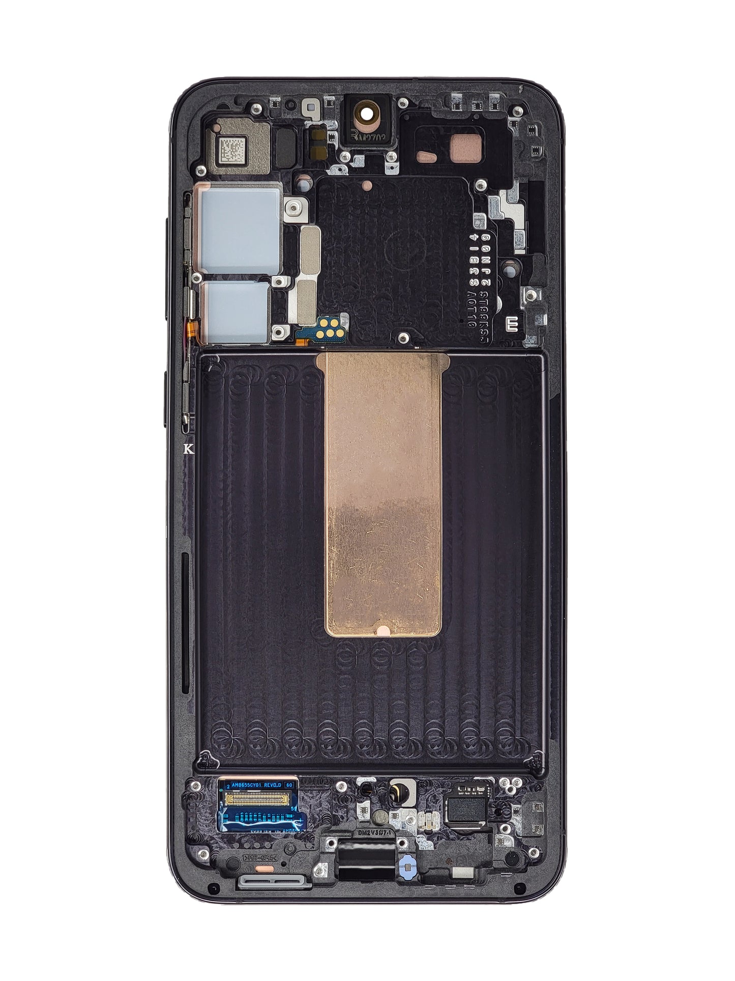OLED Assembly with Frame for Galaxy S23 Plus S916 (PHANTOM BLACK) (Service Pack)