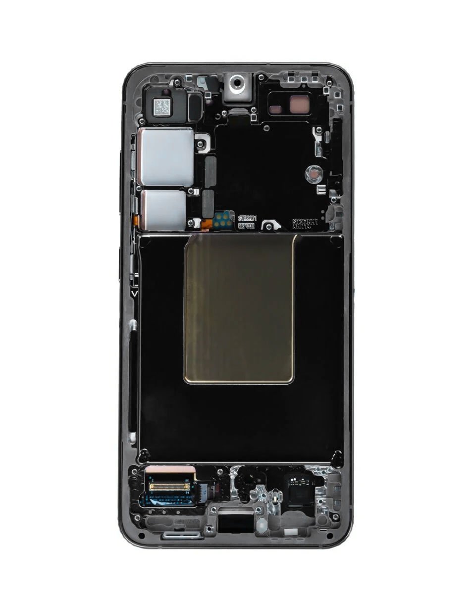 OLED Assembly with Frame for Galaxy S24 S921 (ONYX BLACK) (Service Pack)