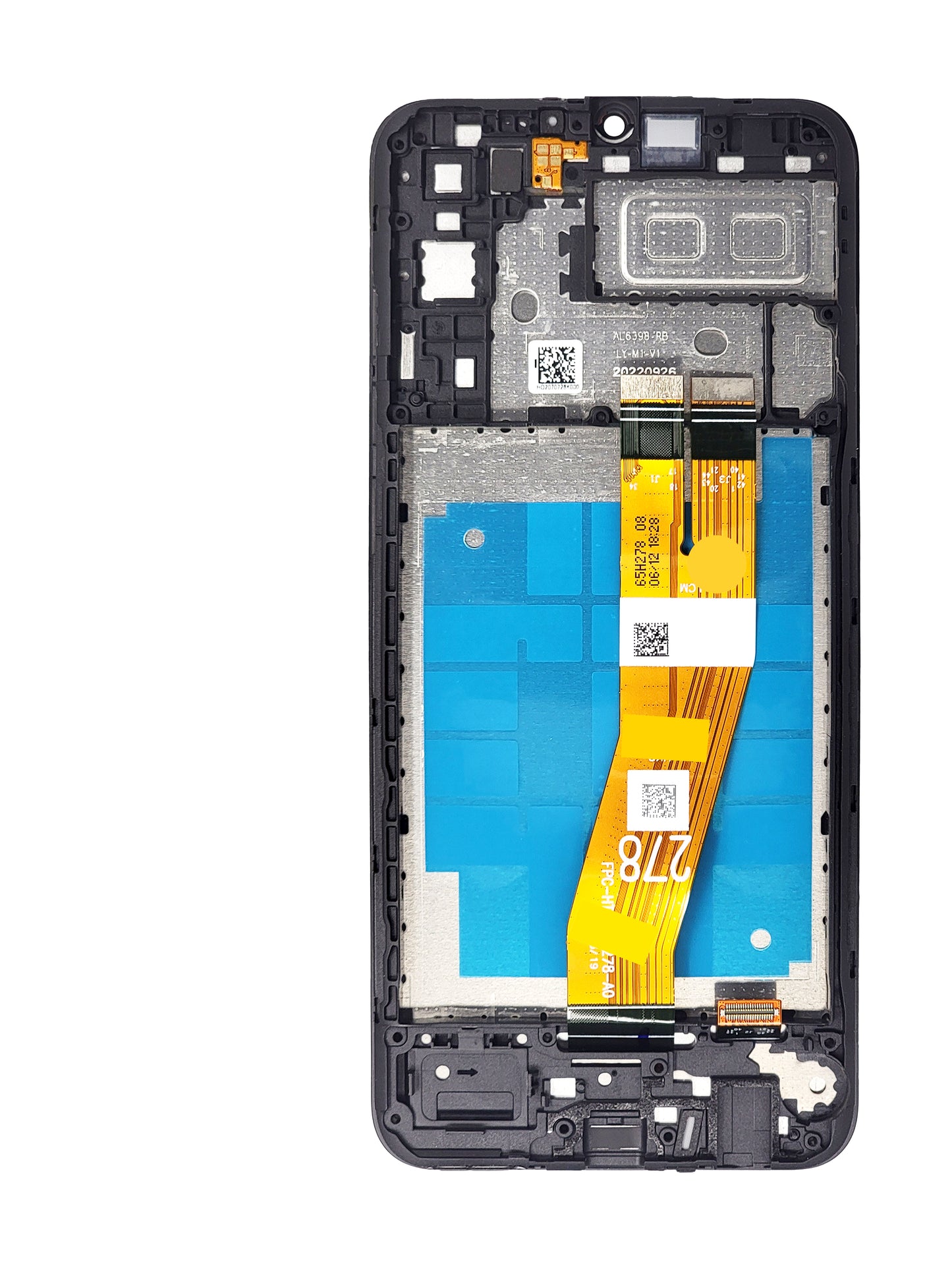 Samsung A04e 2022 (A042) Screen Assembly (With The Frame) (Refurbished) (Black)