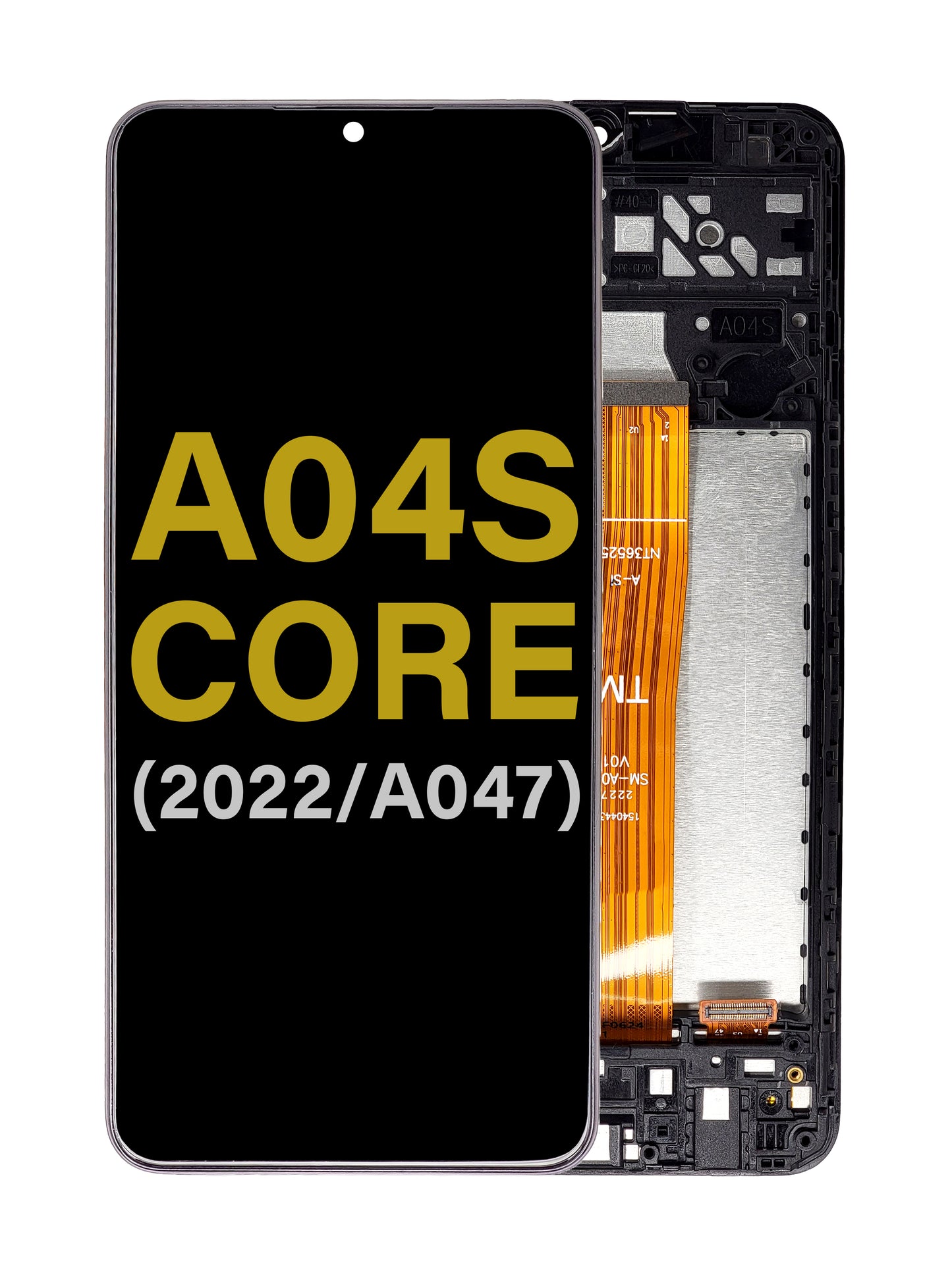 Samsung A04s Core 2022 (A047) Screen Assembly (With The Frame) (Refurbished) (Black)