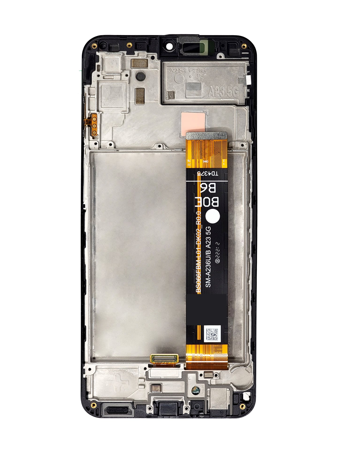 Samsung A23 2022 5G (A236) Screen Assembly (With The Frame) (Refurbished) (Black)