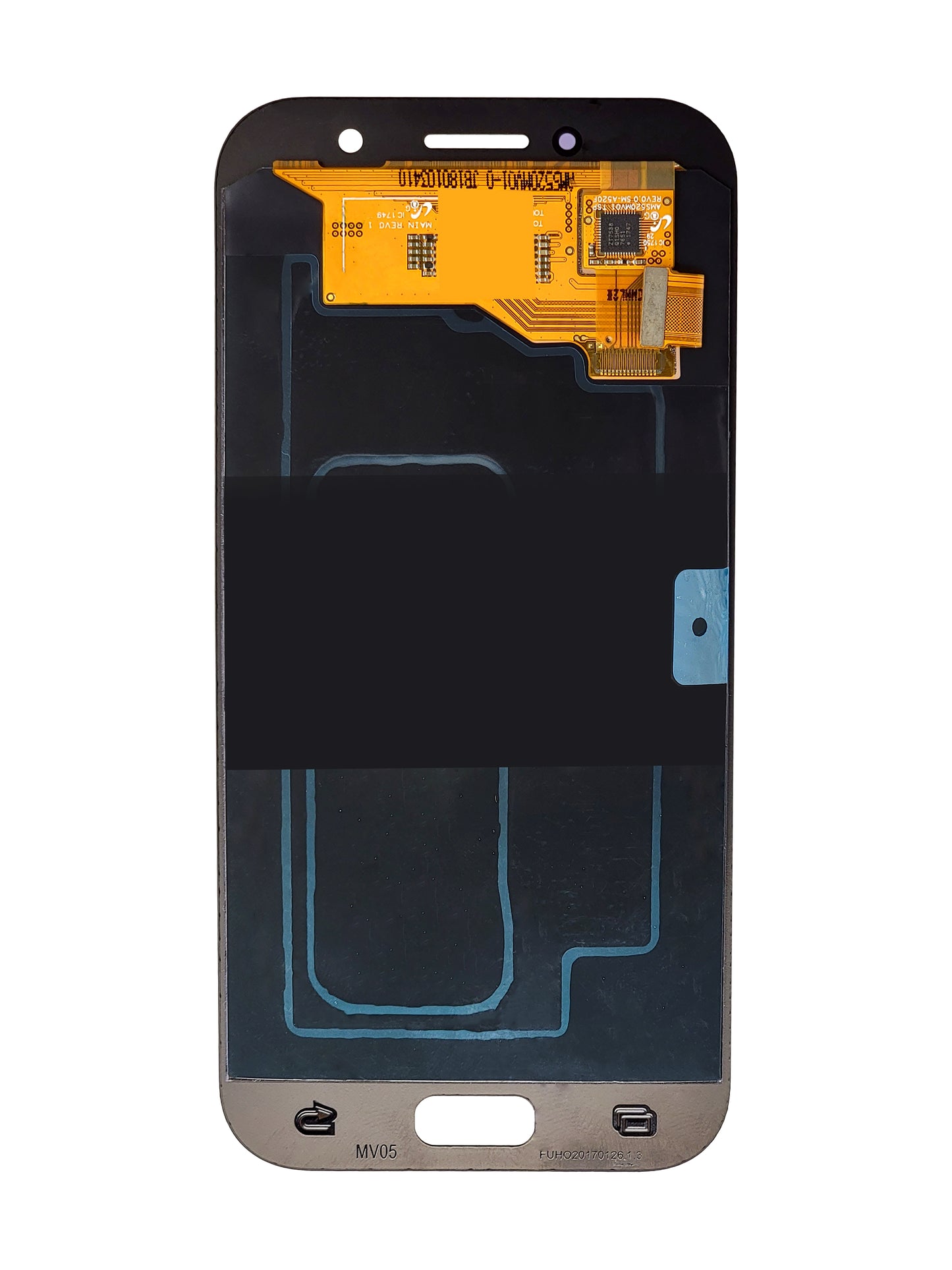 SGA A5 2017 (A520) Screen Assembly (Without The Frame) (Refurbished) (Black)