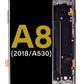 SGA A8 2018 (A530) Screen Assembly (With The Frame) (Refurbished) (Black)