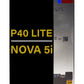 HW P40 Lite / Nova 5i Screen Assembly (Without The Frame) (Refurbished) (Black)