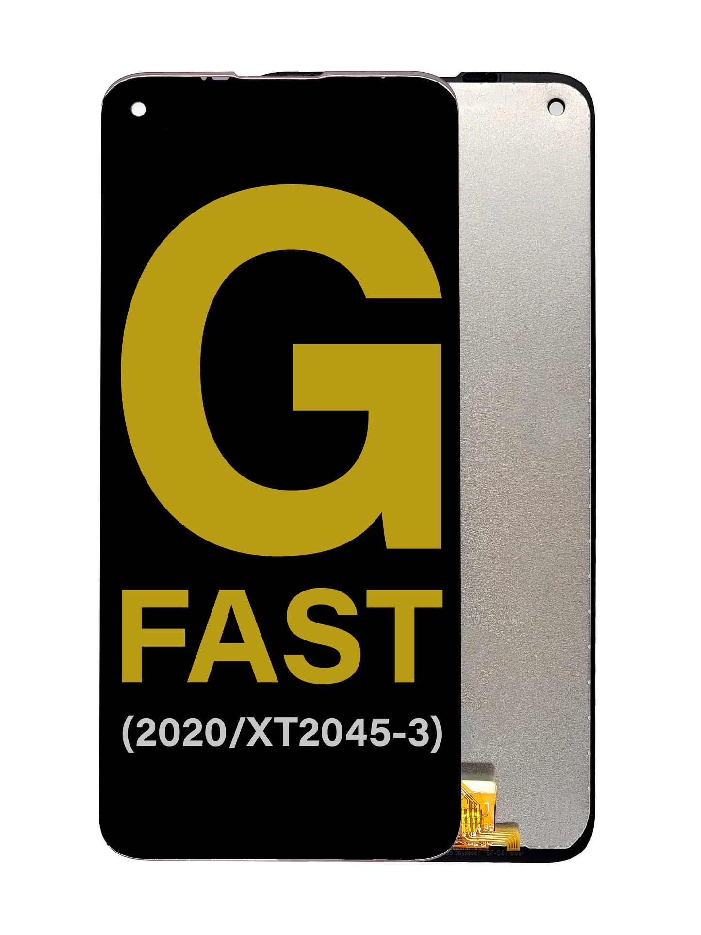 Moto G Fast (XT2045-3) Screen Assembly (Without The Frame) (Refurbished) (Black)