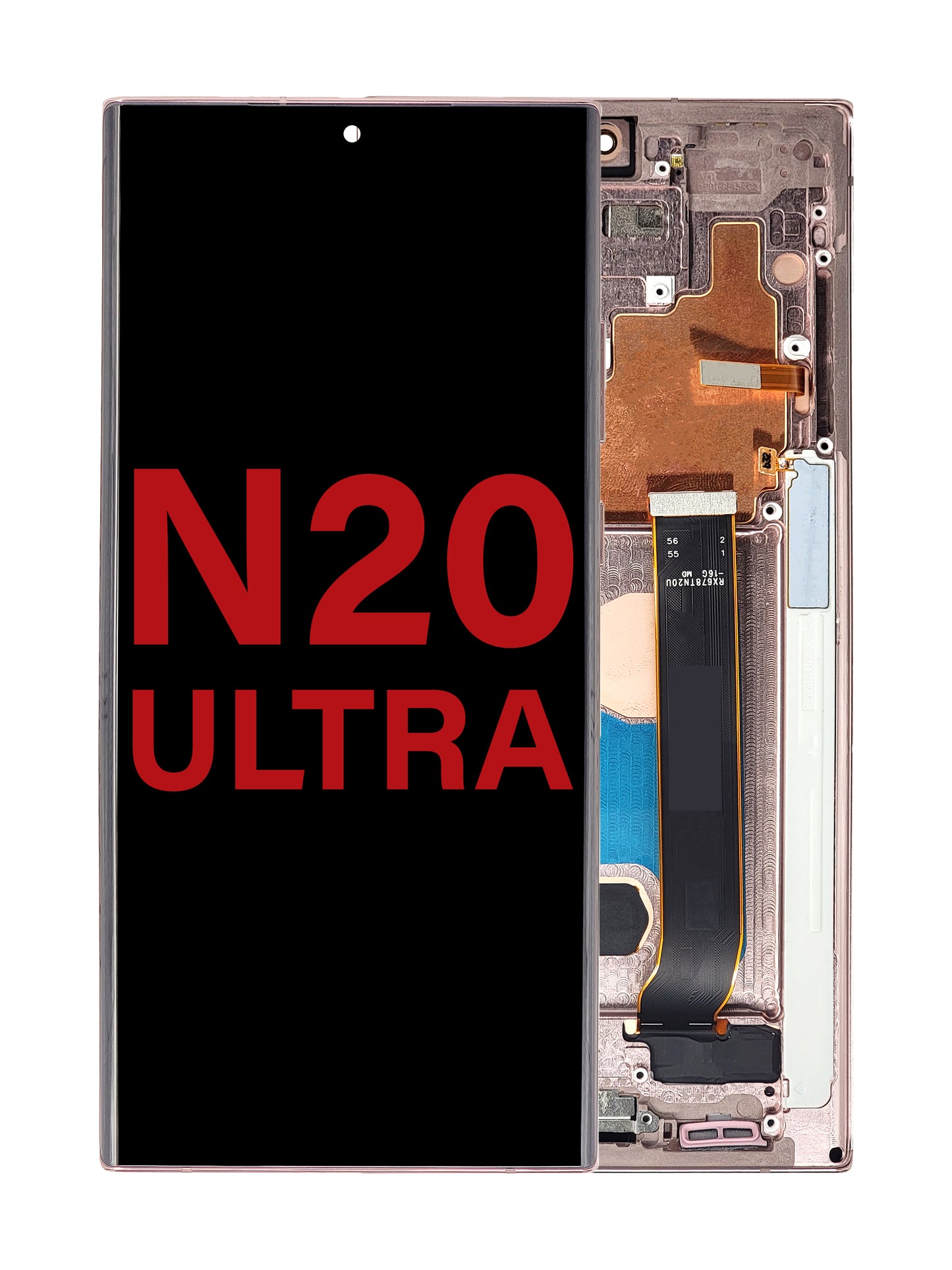 SGN Note 20 Ultra Screen Assembly (With The Frame) (OLED) (Bronze)