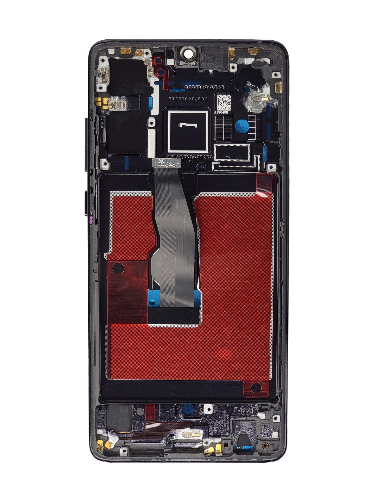 HW P30 Screen Assembly (With The Frame) (TFT) (Black)