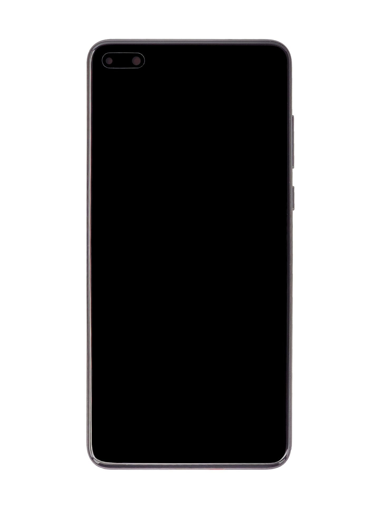 HW P40 Screen Assembly (With The Frame) (Service Pack) (Black)