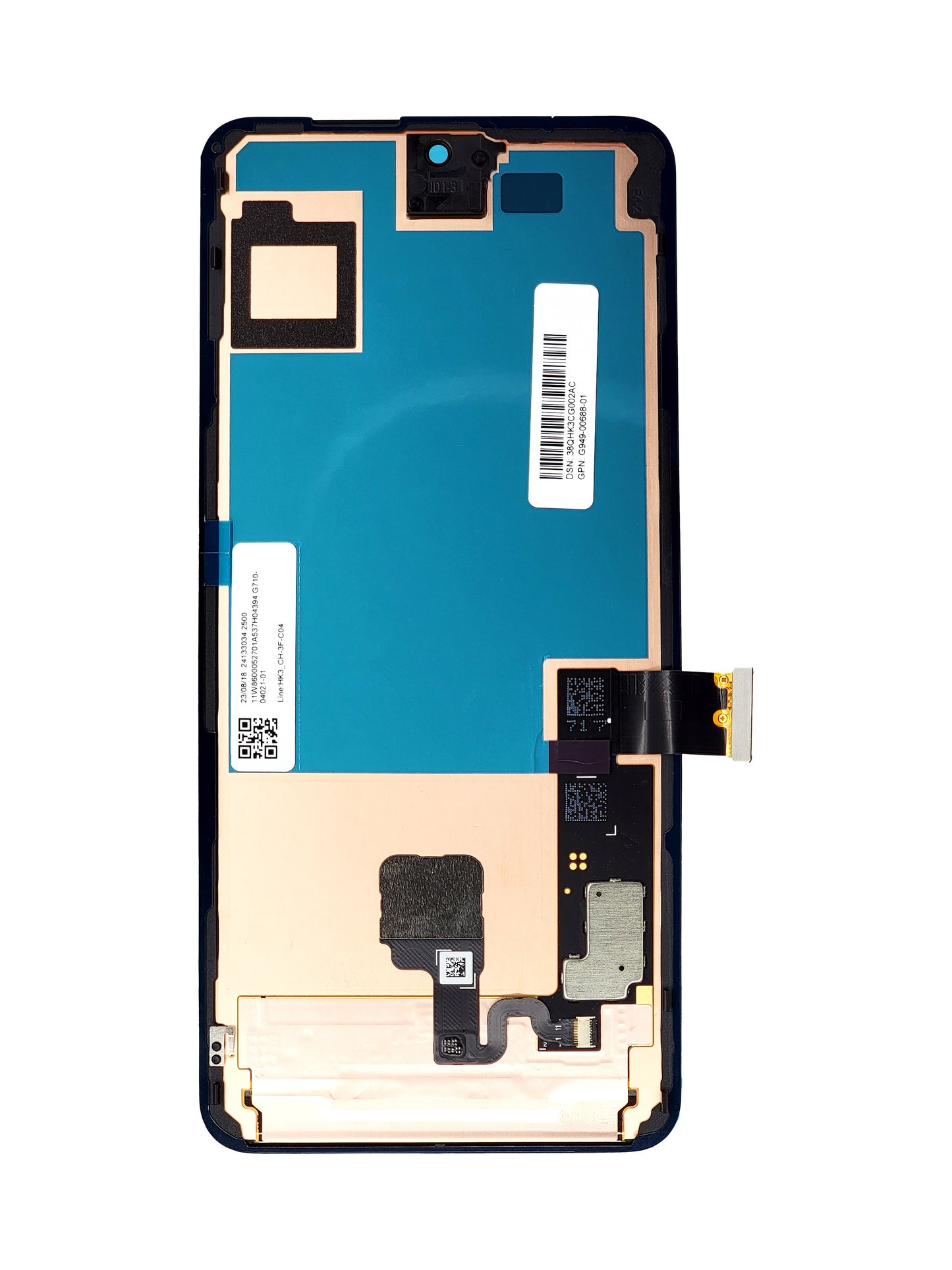 Google Pixel 8 Pro Screen Assembly (With The Frame) (Service Pack) (Black)
