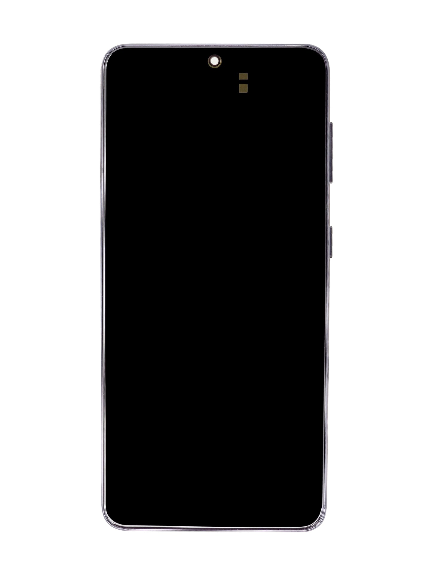 OLED Assembly with Frame for Galaxy S21 (G991) (PHANTOM BLACK) (Aftermarket OLED)