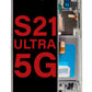 SGS S21 Ultra (5G) Screen Assembly (With The Frame) (OLED) (Phantom Silver)