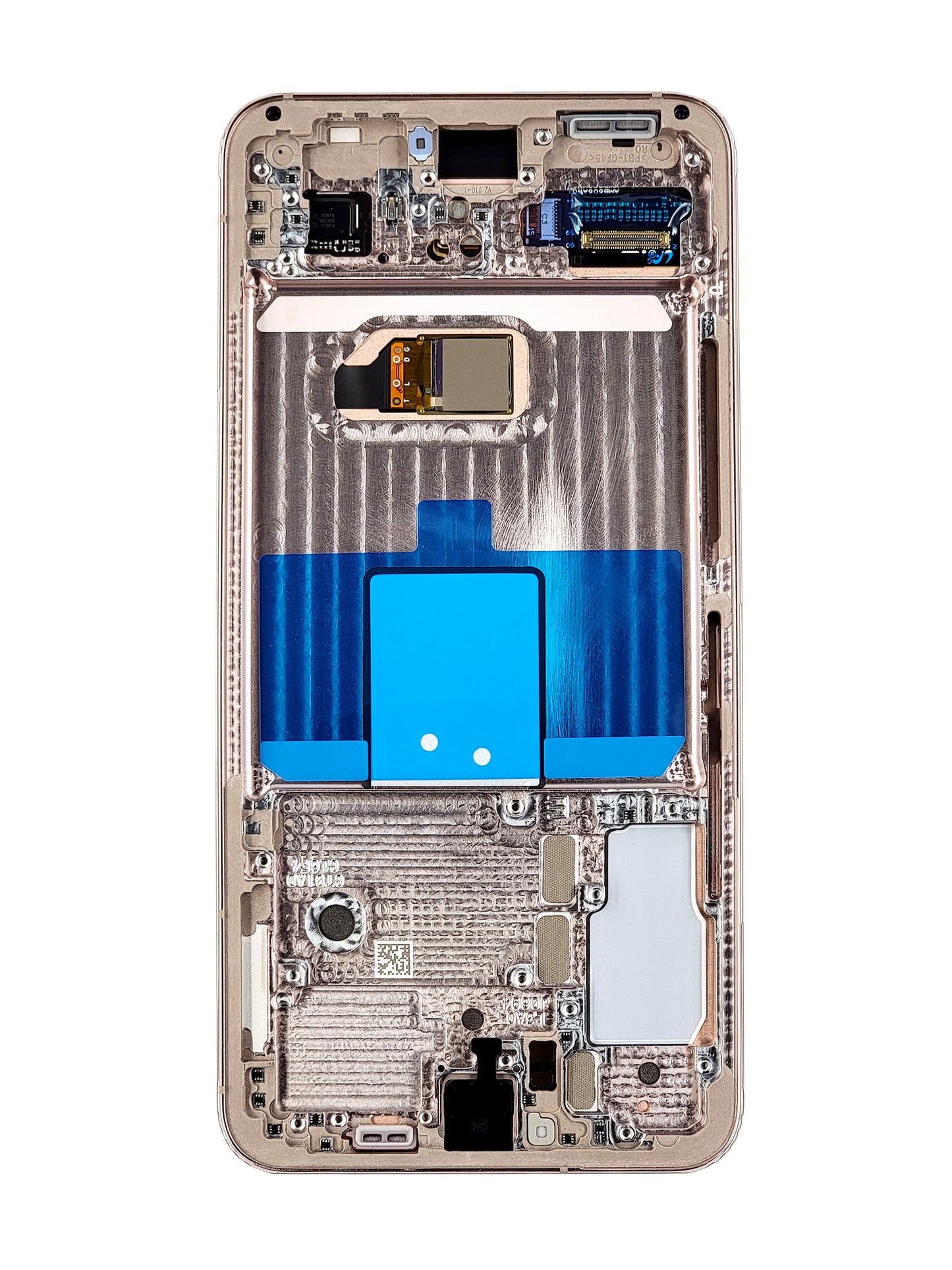 OLED Assembly with Frame for Galaxy S22 S901 (PINK GOLD) (Service Pack)