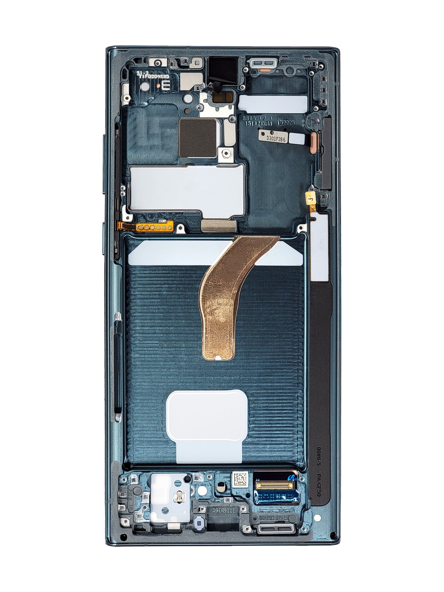 SGS S22 Ultra (5G) Screen Assembly (With The Frame) (Service Pack) (Green Camo)