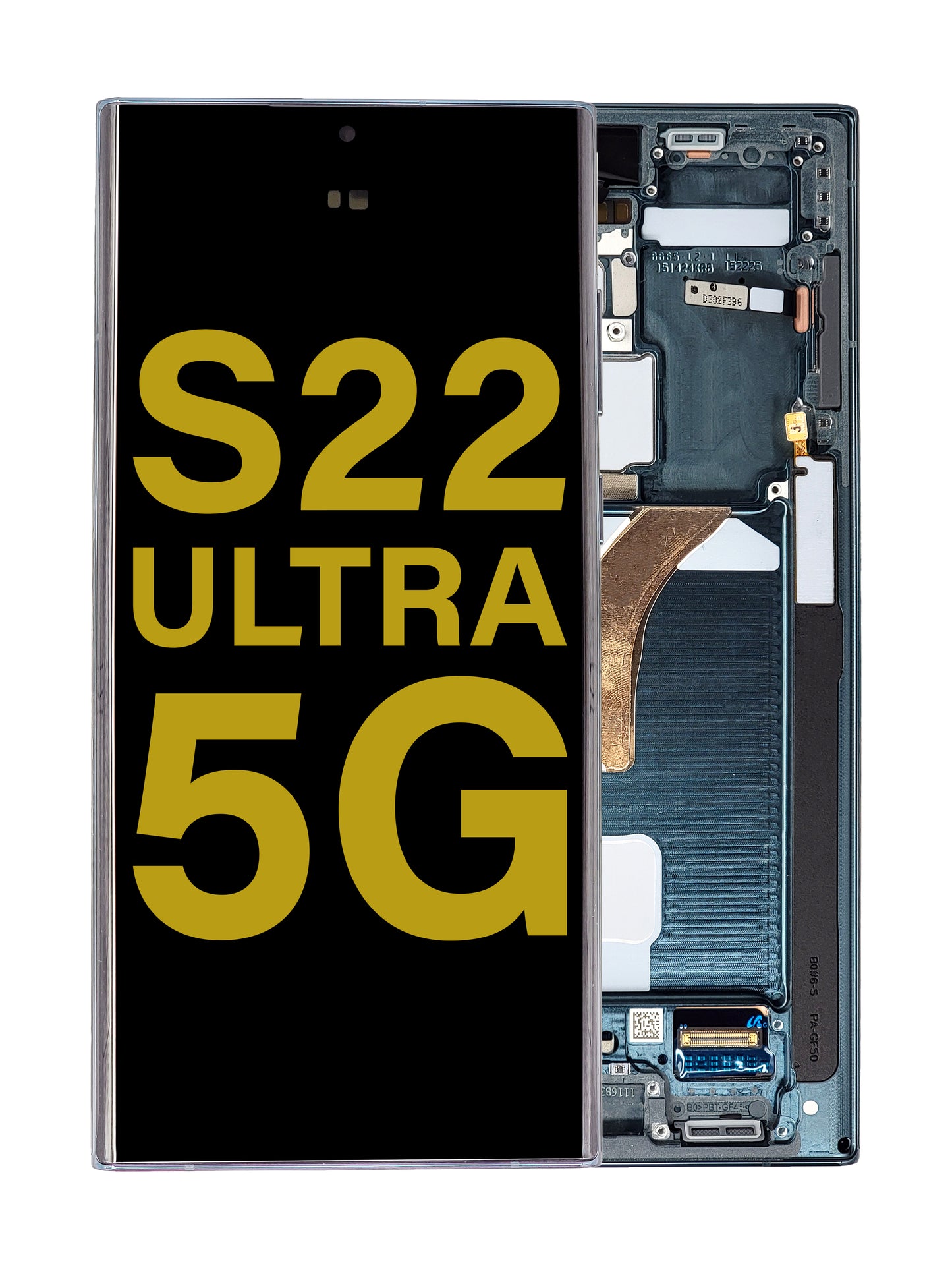 OLED Assembly with Frame for Galaxy S22 Ultra (S908) (GREEN) (Premium)